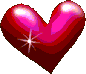 Gif animé coeur ours